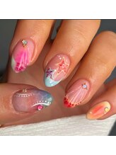 ヘブン ネイル 鶯谷(HEAVEN Nail)/3Dフラワーネイル