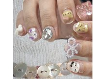 カミナネイル(KAMINA.nail)の雰囲気（［ parts design ］大きめパーツもキティちゃんも◎持ち込みもOK）