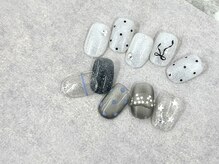 テテ 梅田店(tete)の雰囲気（＊店内サンプル例【トレンドニュアンスデザイン(オフ込)￥6300】）