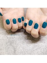 プライズアイリス アイラッシュ 池袋東口店(prize Iris eyelash)/クリアブルーネイル♪