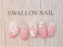 スワロンネイル(SWALLON NAIL)/3月、４月　定額ネイル★