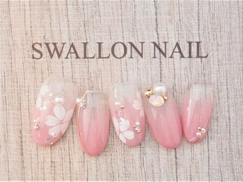スワロンネイル(SWALLON NAIL)/3月、４月　定額ネイル★