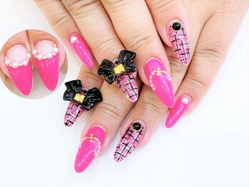 ネイルコレクション ピンク(Nail Collection Pink)/ジェル定額¥9990★ツイード