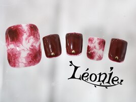 ボルドーニュアンスネイル☆