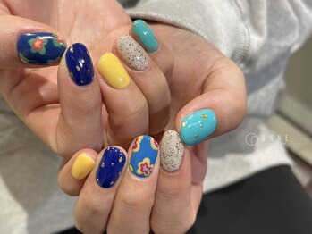 アンネ 東心斎橋店(ANNE)/カラフルネイル ari