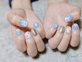 くまさんネイルデザイン