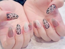 ラルネイル 大宮(Lull. nail)/＃アニマル柄