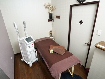エステサロン桜の写真/《当店の4割は男性のお客様》 脱毛しながら、お肌のお手入れまでアドバイスするので初めての方にオススメ☆