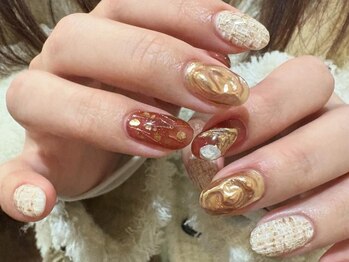 アイネイルズ 渋谷店(I nails)/【Kana.y】ボルドーニュアンス