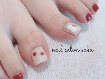 サク(saku)/チューリップ/くま/定額 