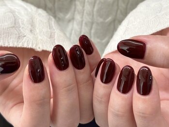 ボルドー　ワンカラー