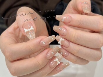 サンミーゴネイル 神戸店(Sunmego Nail)の写真/【シンプルだからこそこだわりたい！】うるツヤの仕上がりずっと続く"マオジェル"でワンランク上の指先に♪