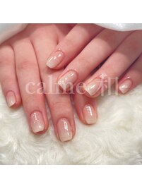 ちゅるんグラデーションネイル