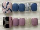フット 定額アート 4500円