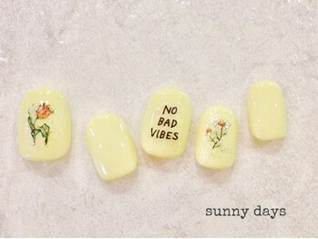 サニーデイズ ネイルアンドビューティー 曙橋店(SunnyDays Nail&Beauty)/シンプル初回　￥7500 オフ無料