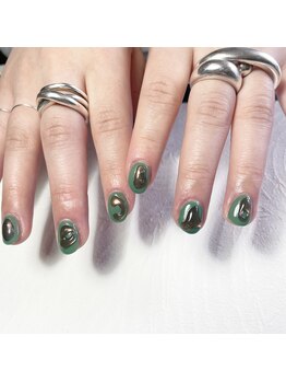 プリュネ(Prune)/グリーン/ブラウン/オーロラ