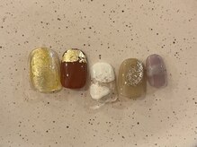 ブランシェ(Branche)/カラフルと金箔と