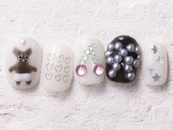 ジェミーネイル エビス(Jemiy nail ebisu)/落書きさくらんぼ11910yen