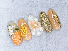 ◆成人式ネイルデザイン◆￥8500