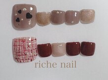 リッシュネイル 新百合ヶ丘店(riche nail)/Foot定額コース