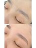 【ご新規様限定】美眉WAX脱毛（WAX脱毛1回＋お仕上げメイク）¥4500