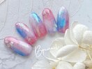 ニュアンスネイル　ラメ