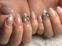 アズネイル 大宮(AZU NAIL)/リボンネイル