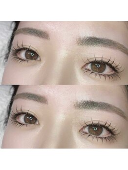 ミントラッシュ 郡山駅前店/【マツエク】フラットラッシュ