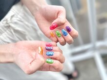 Ravie nail【3月28日NEW OPEN】/マルチカラー ネオンカラー