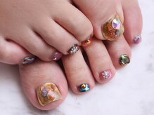 サムズネイル(SAM'S NAIL)/フットネイルもギラギラが旬☆