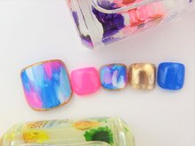 ネイルズガッシュ 武蔵小山店(NAILsGUSH)/＊カラフルPopネイル＊