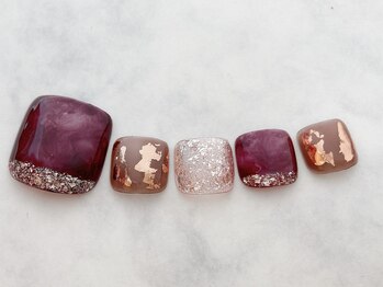 ネイルサロン ウィル 恵比寿(will)/フット定額シンプルアート