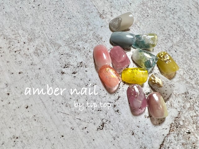 amber nail by tip top