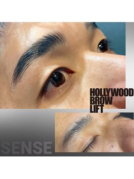 センス 渋谷(SENSE)/《ハリウッドブロウリフト》渋谷