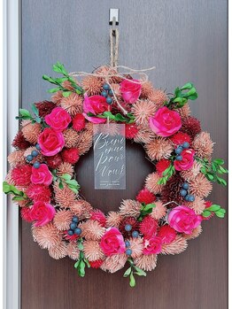 凜花/赤いリースが目印です♪