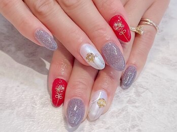 ラルネイル 大宮(Lull. nail)/＃クリスマスネイル　＃冬ネイル