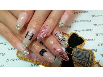 プリンセスネイル(Princess NAIL)/文字入れデザイン