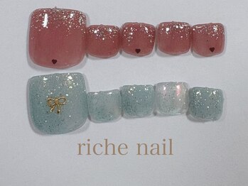 リッシュネイル 新百合ヶ丘店(riche nail)/Foot定額コース
