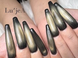 マグネットブラック×ゴールド