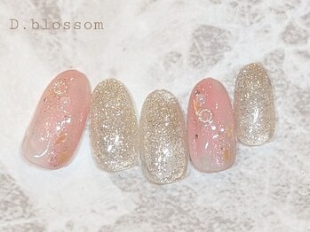 A.春ネイルニュアンス