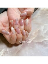 モアニネイル 岡山駅前(Moani Nail)/シンプル定額デザイン￥7,400