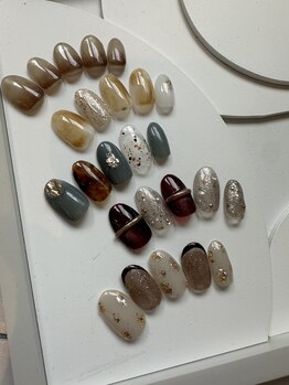 アンミー(&me.)の写真/毎月のネイルをもっと気軽に♪迷わず可愛い！！季節ごとに楽しめる大人の定額デザイン