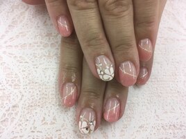 斜めフレンチデザイン☆