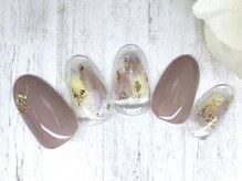 アルセア 上野御徒町店(Alcea)/ニュアンス　塗りかけ　ネイル