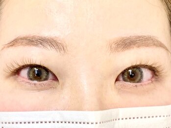 ミニョンアイラッシュデザインサロン 北花田店/フラットマットラッシュ カラー