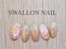 スワロンネイル(SWALLON NAIL)/3月、４月　定額ネイル★