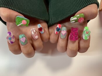 ネイルビー(Nail Bee)/定額パーツコース
