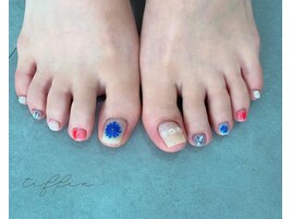 ～色々MIXフットネイル～