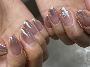 エクラン(ecrin)/ワンカラー × ミラーグラデ