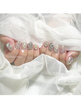 アン ジョーヌドラゴ/【自爪ネイル】キラキラネイル